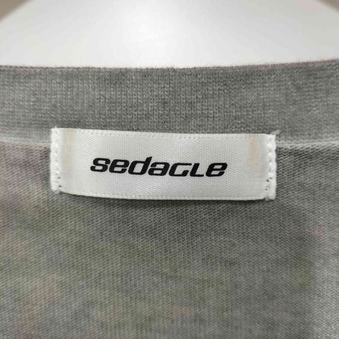 セダクル sedacle ブランドロゴプレート インサイドアウト ラインデザイン ショートスリーブクルーネックTシャツ メンズ JPN:M