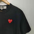 プレイコムデギャルソン PLAY COMME des GARCONS ワンポイントRed Heart Tシャツ メンズ JPN:XL