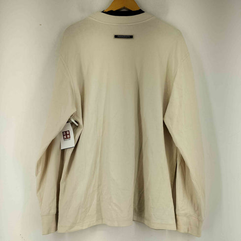 パラグラフ PARAGRAPH ロゴプリント L/S クルーネック Tシャツ メンズ