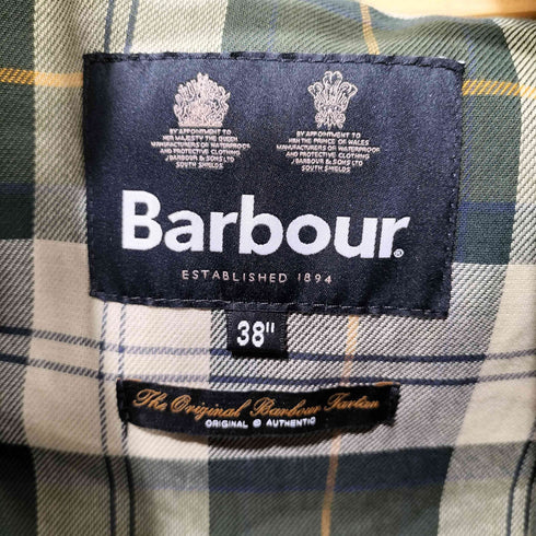 バブアー Barbour BEDALE / ビデイル2レイヤー ブルゾン オイル無し(スリムフィット) メンズ 38