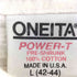 オニータ ONEITA バックプリント L/S クルーネック Tシャツ メンズ JPN:L