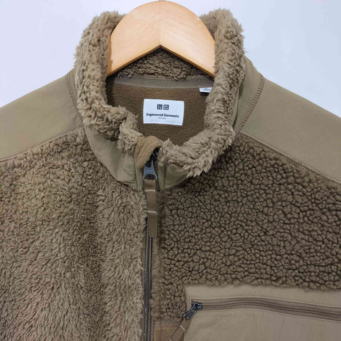 ユニクロ UNIQLO コンビネーションフリースジャケット メンズ M
