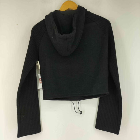 TYPE SERVICE Knitted Side Slit Hoodie レディース