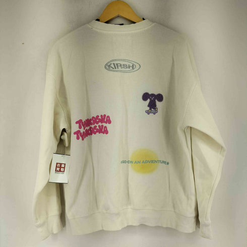キルシー KIRSH バックプリント クルーネックスウェット レディース JPN:M