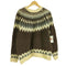 80S 英国製 Paul James Pure Wool ノルディック柄 セーター メンズ import:M