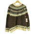 80S 英国製 Paul James Pure Wool ノルディック柄 セーター メンズ import:M