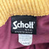 ショット Schott ロゴ刺繍 マルチカラー ベロア トラックジャケット メンズ import:L