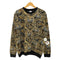 ザラ ZARA 虎柄 ジャガード クルーネックスウェット メンズ import:XL