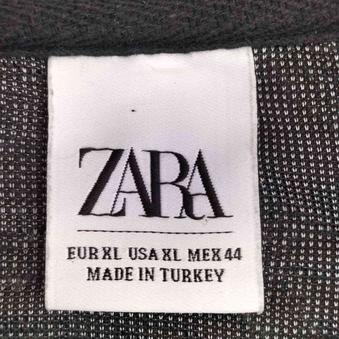 ザラ ZARA 虎柄 ジャガード クルーネックスウェット メンズ import:XL