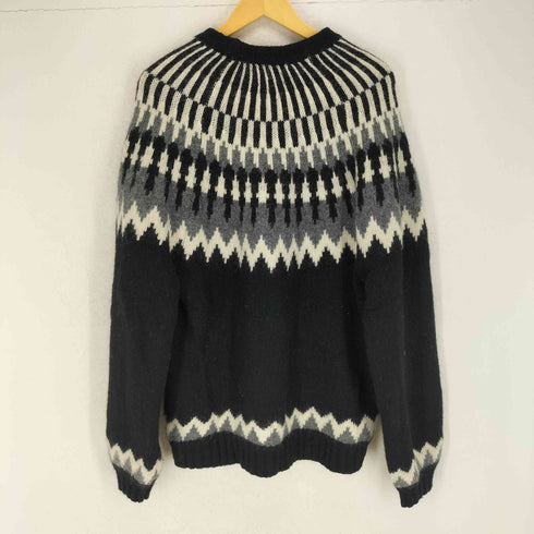 ビームス BEAMS 総柄クルーネックニット メンズ JPN:M