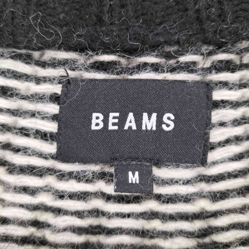 ビームス BEAMS 総柄クルーネックニット メンズ JPN:M