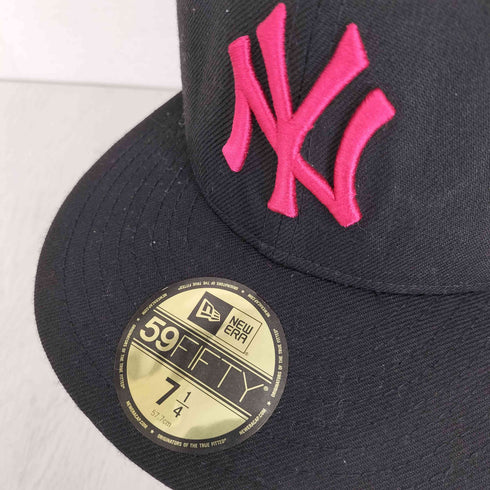 ニューエラ NEW ERA 59FIFTY MLB チームロゴ 刺繍 6パネル ベースボールキャップ メンズ 74/1