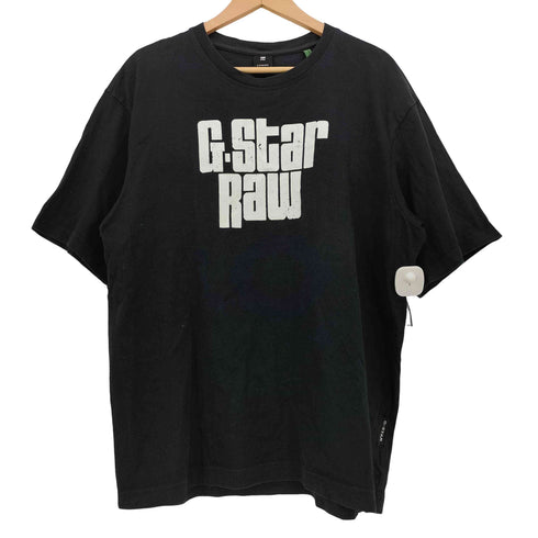 ジースターロー G-STAR RAW ロゴプリント S/S Tシャツ メンズ import:XL