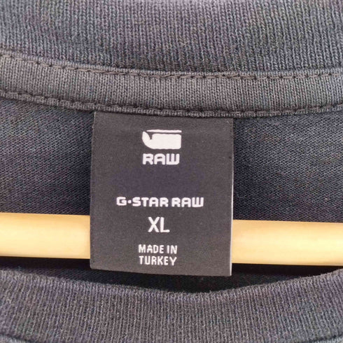 ジースターロー G-STAR RAW ロゴプリント S/S Tシャツ メンズ import:XL