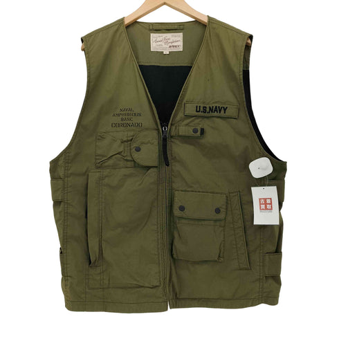 アヴィレックス AVIREX NAVAL DECK VEST ネーヴァル デッキ ベスト メンズ import:XL