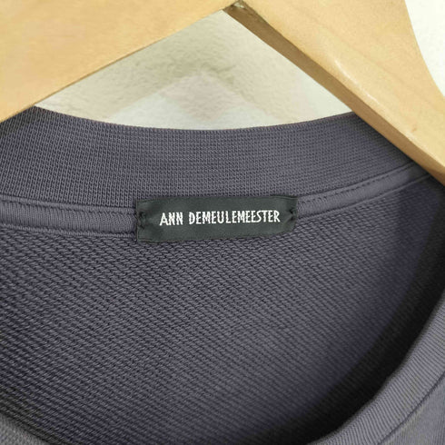 アンドゥムルメステール Ann DEMEULEMEESTER 22SS 裾ドロスト クルーネックスウェット メンズ import:XS