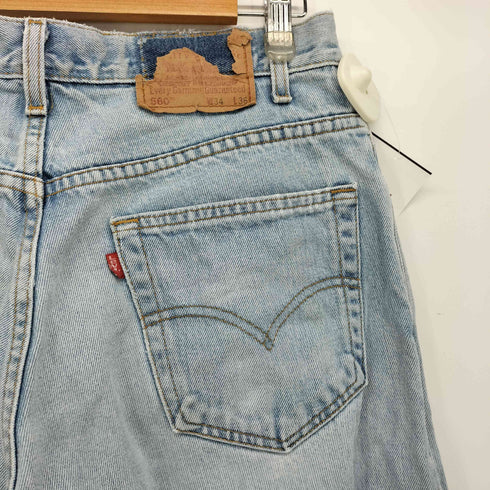 リーバイス Levis 560 ボタン裏689刻印 ジップフライ デニム バギー パンツ メンズ W34 L36