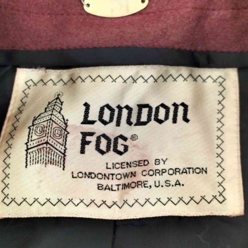 ロンドンフォグ LONDON FOG アマーラ フェイクレザーステンカラーコート レディース JPN:XL