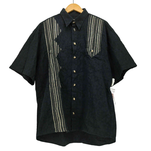 Jacoly&Hulez ストライプ切替 S/S シャツ メンズ 42