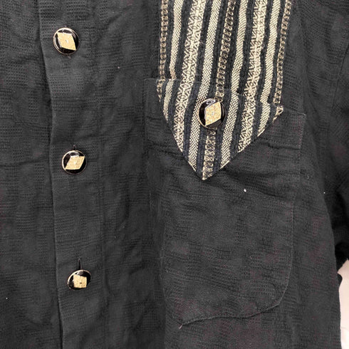 Jacoly&Hulez ストライプ切替 S/S シャツ メンズ 42