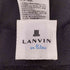 ランバンオンブルー LANVIN en Bleu ロゴ刺繍 ウール混 バケット ハット レディース