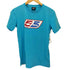 フィフティーファイブディーエスエル 55DSL トリコロール ロゴ プリント S/S Tシャツ Y2K レディース import:S