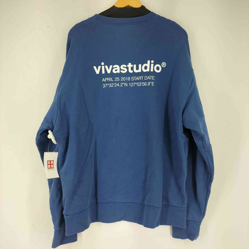 VIVASTUDIO ロゴプリントスウェット メンズ