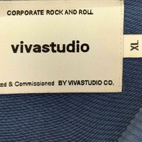 VIVASTUDIO ロゴプリントスウェット メンズ