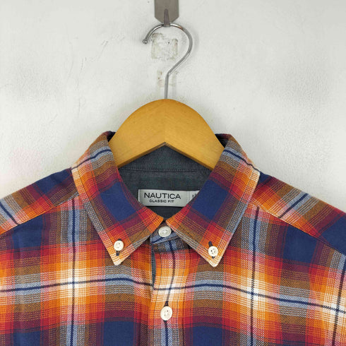 ノーティカ NAUTICA CLASSIC FIT L/S BD チェックシャツ メンズ JPN:S