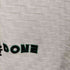 PEAC A DONE エンブレム ラバー プリント 凹凸 クルーネック Tシャツ メンズ