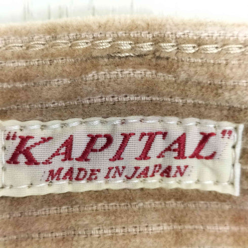 キャピタル KAPITAL 8Wコーデュロイ 5P ZIPPERラットフレアパンツ メンズ 34