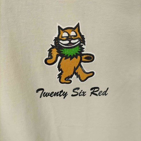 26RED MADE IN USA 両面プリント バンドTシャツ シングルステッチ メンズ import:XL