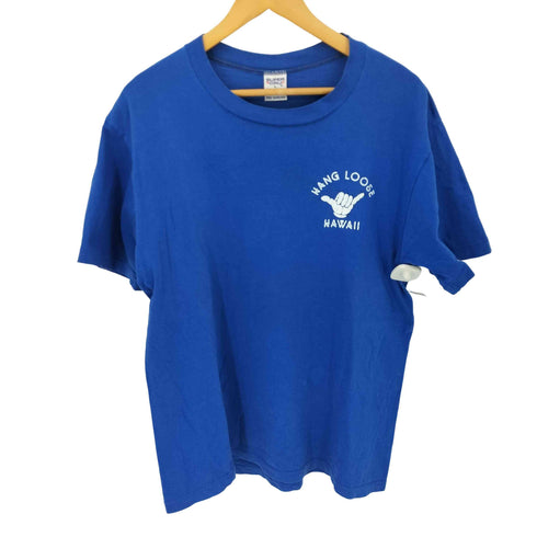 SUPER CRU 80S USA製 HAWAII HANG LOOSE Tシャツ メンズ import:L