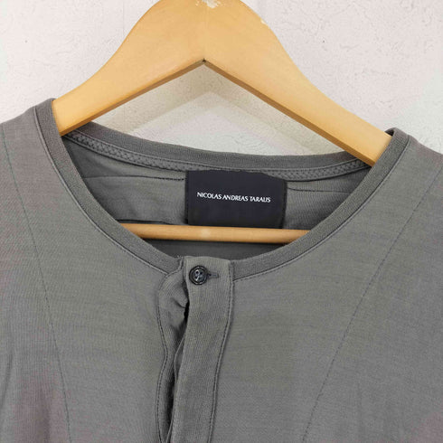 NICOLAS ANDREAS TARALIS デザインL/Sカットソー エポレット メンズ import:XS