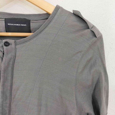 NICOLAS ANDREAS TARALIS デザインL/Sカットソー エポレット メンズ import:XS