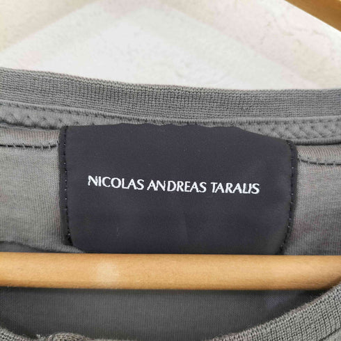 NICOLAS ANDREAS TARALIS デザインL/Sカットソー エポレット メンズ import:XS