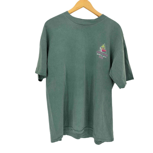 オニータ ONEITA USA製 POWER-T 両面プリント Tシャツ HUNTHAWAII メンズ import:XL