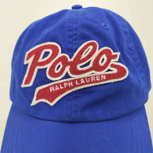 ポロラルフローレン POLO RALPH LAUREN POLO ベースボール ロゴ バック ポニー 刺繍 レザー アジャスター 6パネル キャップ メンズ ONE SIZE