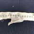 ジェフリービーン GEOFFREY BEENE USA製 ロゴ刺繍 アクリルカーディガン メンズ import:XL
