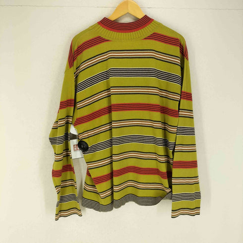 ドリスヴァンノッテン DRIES VAN NOTEN 80-90s 初期タグ ハイネックボーダーL/S TEE メンズ