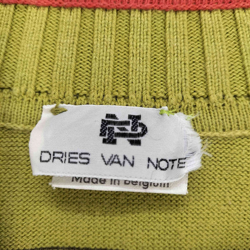 ドリスヴァンノッテン DRIES VAN NOTEN 80-90s 初期タグ ハイネックボーダーL/S TEE メンズ