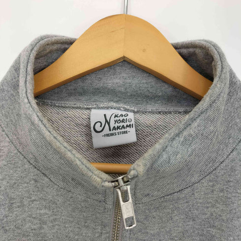 フリークスストア FREAKS STORE KAOYORINAKAMI 23SS PUNCH BOY HALF ZIP SWEAT ハーフジップスウェット メンズ JPN:XL