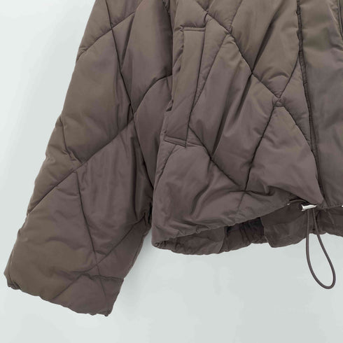 マーキュリーデュオ MERCURYDUO 21AW 2WAY中綿フーテッドキルティングショートコート レディース FREE