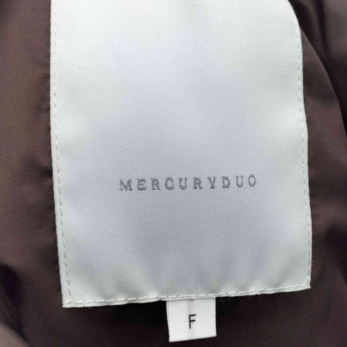 マーキュリーデュオ MERCURYDUO 21AW 2WAY中綿フーテッドキルティングショートコート レディース FREE