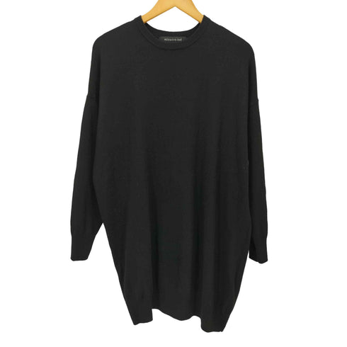 ミズイロインド mizuiro ind 24AW Crew Neck Wide Tunic クルーネック ワイド チュニック レディース FREE
