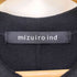 ミズイロインド mizuiro ind ボーダー クルーネック コットン リブ ミディ ワンピース レディース
