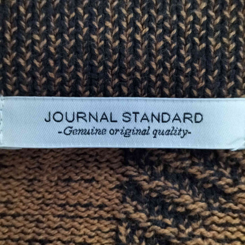 ジャーナルスタンダード JOURNAL STANDARD ジオメパターン ジャガード カーディガン メンズ JPN:L