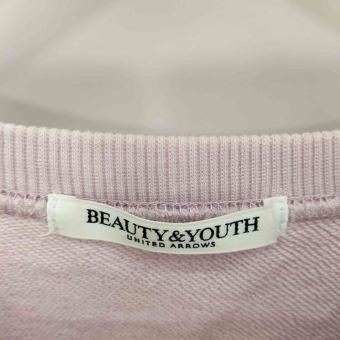 ビューティーアンドユースユナイテッドアローズ BEAUTY & YOUTH UNITED ARROWS コットン裏毛 ショートワイド スウェットプルオーバー レディース FREE