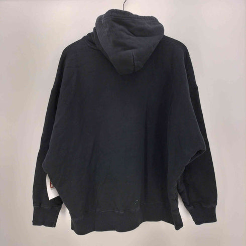 ミルクフェド MILKFED. CHAIN STITCH LOGO BIG HOODIE チェーンステッチロゴスウェットパーカー レディース ONE SIZE