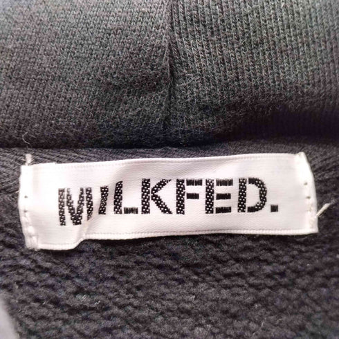 ミルクフェド MILKFED. CHAIN STITCH LOGO BIG HOODIE チェーンステッチロゴスウェットパーカー レディース ONE SIZE